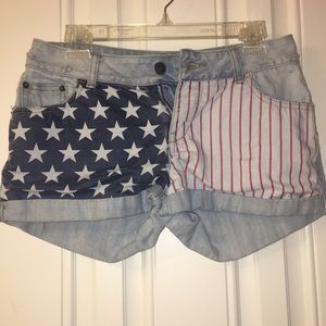 American Flag Shorts